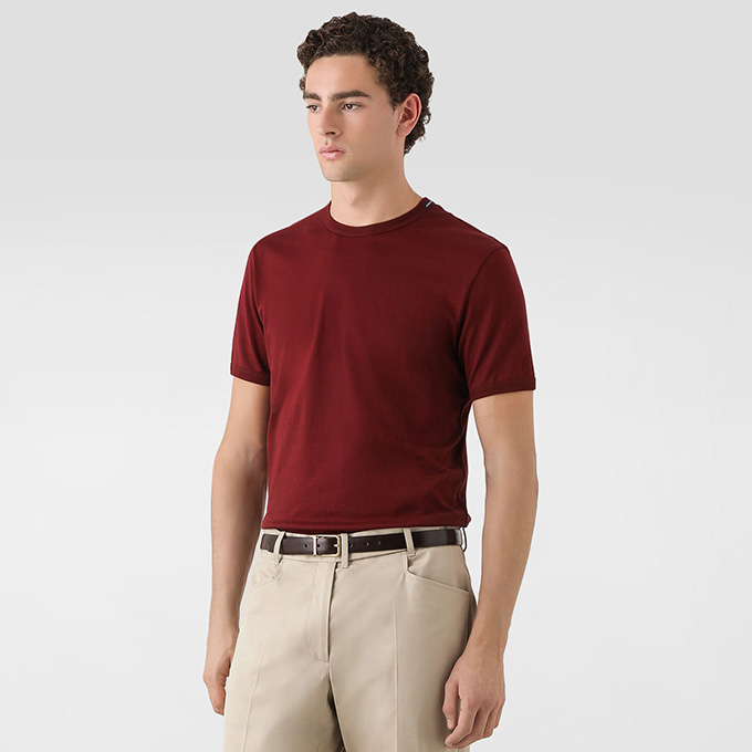 dolce & gabbana monochrome crew neck t-shirt